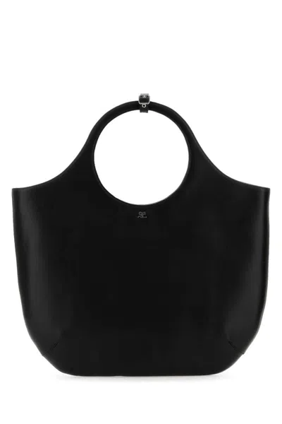 Courrèges Handbags. In Black
