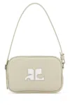 Courrèges Courreges Slim Camera Bag For Compact In Beige O Tan