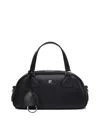 Courrèges Courreges Pre Friday Leather Bowling Bag In Black