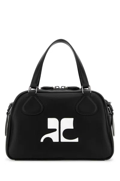 Courrèges Handbags. In Black