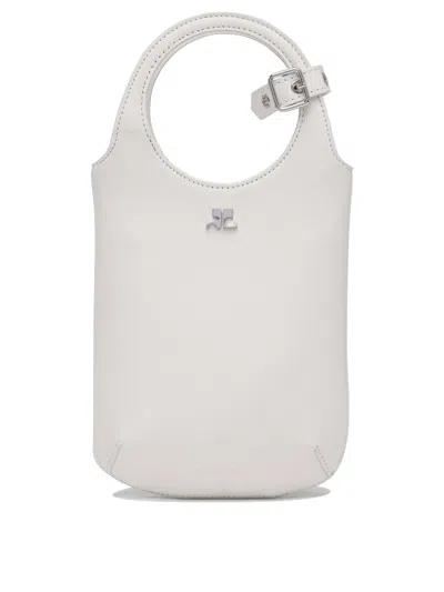 Courrèges Handbags White