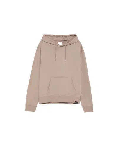 Courrèges Hand-warmer Pouc Hoodie In Brown