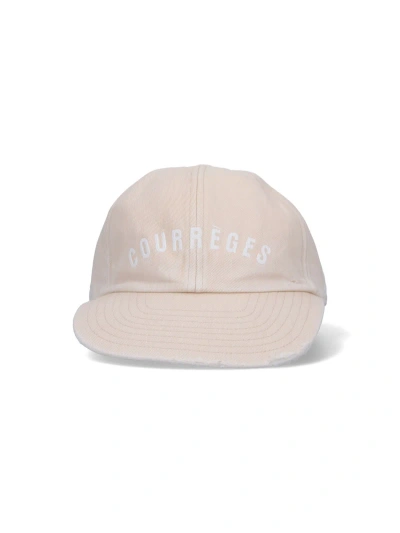 Courrèges Hat In Cream