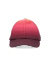 Courrèges Courreges Women Gradient Sunset Cap In Orange