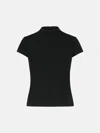 Courrèges 'heritage' Black Polyester Blend T-shirt In Black