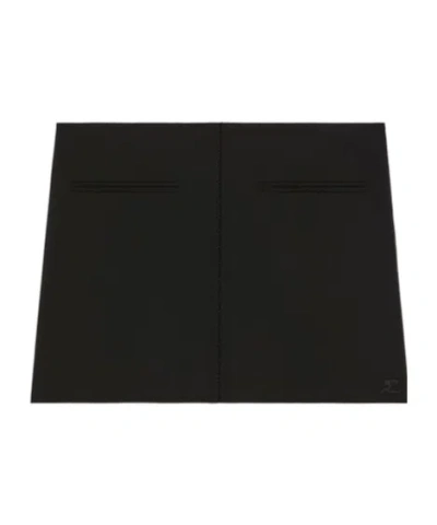 Courrèges Heritage Clipped Mini Skirt