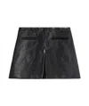COURRÈGES HERITAGE COATED MINISKIRT