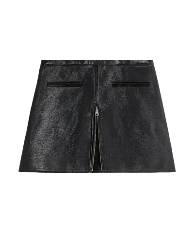 COURRÈGES HERITAGE COATED MINISKIRT