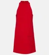 Courrèges Heritage Crepe A-line Dress In Red