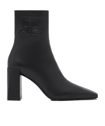 COURRÈGES COURRÈGES HERITAGE ANKLE BOOTS
