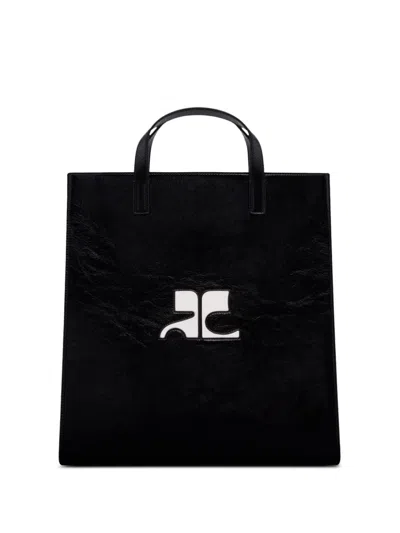 COURRÈGES HERITAGE 皮质手提包