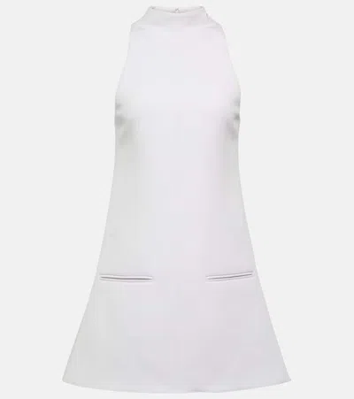 Courrèges Heritage Logo Minidress In White