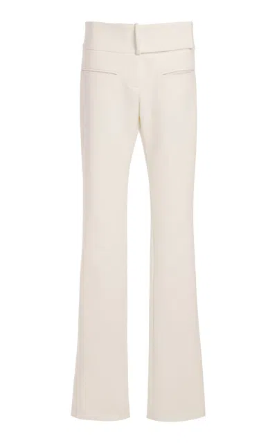 Courrèges Heritage Polywool Pants In Ivory