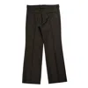 Courrèges Heritage Retro Twill Pant In Brown In Marrone