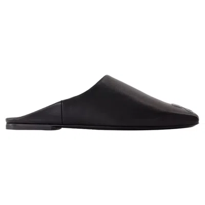 Courrèges Courregès Heritage Shadow Mules In Black
