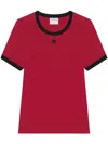 Courrèges Heritage T-shirt In Red