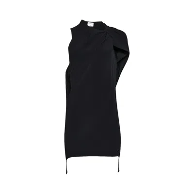 Pre-owned Courrèges Heritage Twist Dress 'black' | Women's Size 38