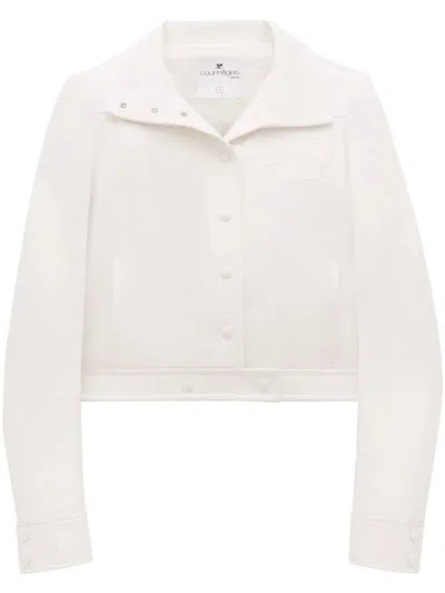 Courrèges Courregès Heritage White Cotton Jacket