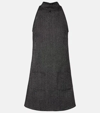 COURRÈGES COURRÈGES HERITAGE WOOL MINIDRESS