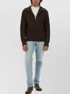 Courrèges Trucker Wool Sweater In Brown