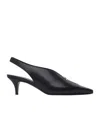 Courrèges High-heeled Sandals In Black