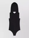 Courrèges High Neck Hooded Halterneck Bodysuit