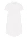 Courrèges High-neck Pocket-detail Dress In White