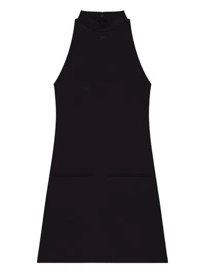 Courrèges High-neck Sleeveless Dress