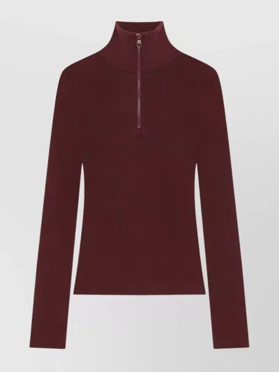 Courrèges Courreges Women Zip-up Sweater In Red