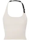 Courrèges Holistic Tank Top In Neutrals