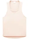 Courrèges Holistic Tank Top In Neutrals