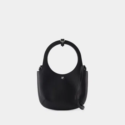 COURRÈGES HOLY BAG - COURREGES - LEATHER - BLACK
