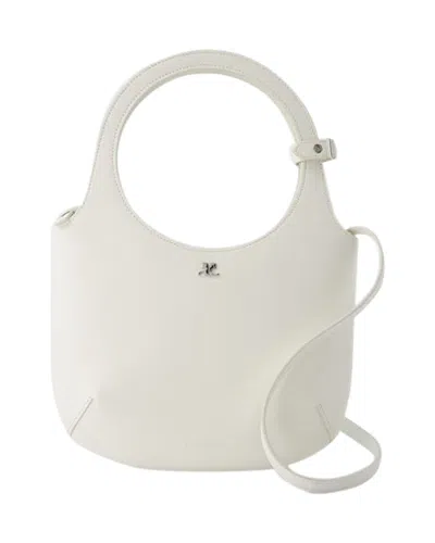 Courrèges Holy Bag - Courreges - Leather - Off White In Beige