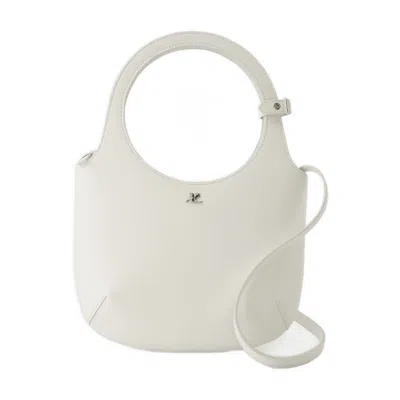 Courrèges Holy Bag In White