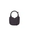 Courrèges Holy Crossbody - Cotton - Grey In Black
