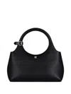Courrèges Holy Day Leather Bag In Black  