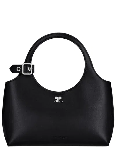 Courrèges Courreges "holy Day" Mini Bag In Black