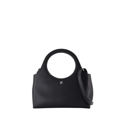 COURRÈGES HOLY DAY SHOULDER BAG - LEATHER - BLACK