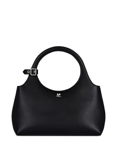 Courrèges Holy Day Tote Bag In Schwarz