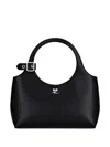 Courrèges Day Mini Bag Buckle Detail In Schwarz