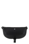 Courrèges Holy Eclipse Shoulder Bag In Black
