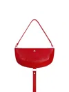 Courrèges Holy Eclipse Shoulder Bag In Red
