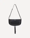 Courrèges Holy Eclipse Shoulder Bag In Black