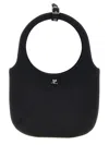 Courrèges Courreges 'holy' Handbag In Black