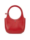 Courrèges Holy Handtasche Aus Leder In Red