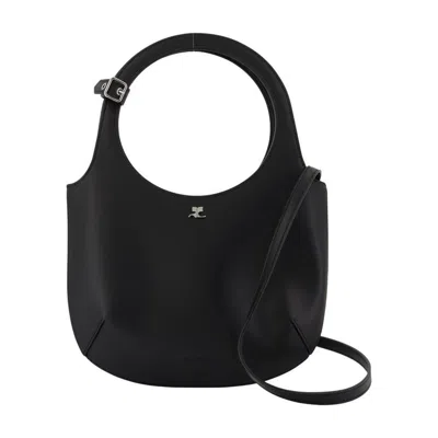 Courrèges Holy Purse - Courreges - Leather - Black