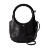 Courrèges Holy Purse - Courreges - Leather - Black In Black