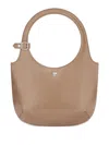Courrèges Holy Rounded Handle Leather Shoulder Bag