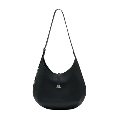 Courrèges Logo-buckle Shoulder Bag In Pattern