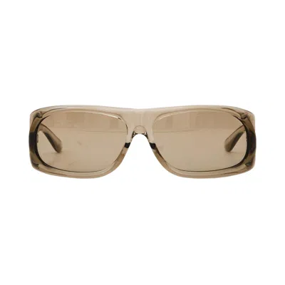 Pre-owned Courrèges Holy Sunglasses 'sand' | Tan | Men's Size Onesize